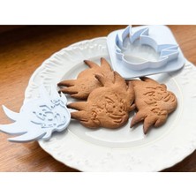 Cypnova Goku Kurabiye Kalıbı 2 Adet Dragon Ball Goku Kurabiye Ve Kek Şekillendirici