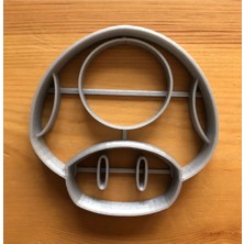 Cypnova Mario Mantar Kurabiye Kalıbı 3 Adet Beyaz Renk