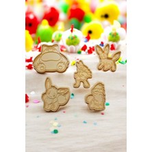 Cypnova Pokemon Kurabiye Kalıbı 4’Lü Set – Umbreon, Snorlax, Lucario, Growlithe Ve Eevee