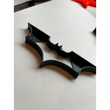 Cypnova Batman Kurabiye Kalıbı 3 Adet Siyah Renk