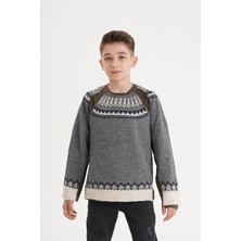 Kurgan Tekstil Erkek Çocuk Triko Kazak
