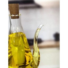 Davet Napoli Mantar Tıpalı Cam Yağdanlık 500 ml