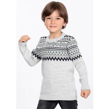Kurgan Tekstil Erkek Çocuk Regular Fit Triko Kazak