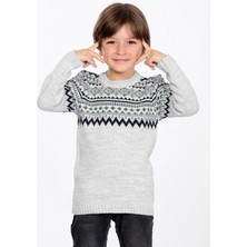 Kurgan Tekstil Erkek Çocuk Regular Fit Triko Kazak