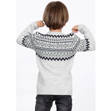 Kurgan Tekstil Erkek Çocuk Regular Fit Triko Kazak