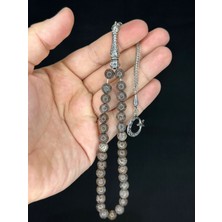 Anemore Collection Sevgiliye Özel Hediye Jasper Taşı Doğaltaş Tesbih Küre Kesim H-1499.