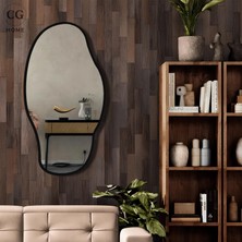 Cg Home Asimetrik Ayna, Konsol Aynası, Dresuar Aynası, Tuvalet Aynası, Salon Aynası 90 x 50  cm