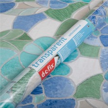 d-c-fix D-C-Fi x  276-0213 Kendinden Yapışkanlı Çiçek Desen Cam Vitray Folyo (45  cm   x  2 Mt)