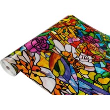 d-c-fix D-C-Fi x  276-0647 Kendinden Yapışkanlı Cam Vitray Folyo (45  cm   x  2 Mt)