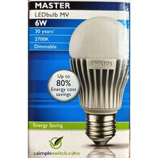 Philips 6 Watt LED Ampul / Sarı Işık