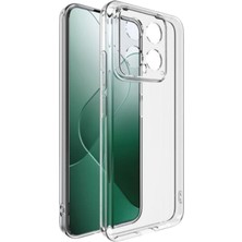 HANPORIUM Xiaomi 15 Uyumlu Şeffaf Silikon Kılıf - Kamera Korumalı Esnek Tam Koruma Kapak