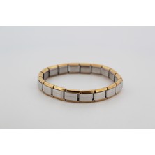 Jia Jewelry Gold-Silver Namination Bileklik