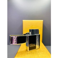 Lighter Zippo Model Pürmüz Alevli Zarif Işlemeli Metal Çakmak