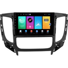 SmartGO Mitsubishi L200 Android Multimedya  (2015-2019) Dijital Klima 8+128 GB Premium Ekran  Wİ-Fİ (Yazılımsal)