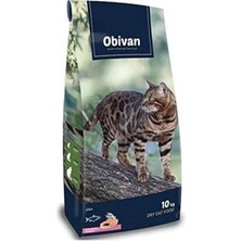 Obivan Somon ve Hamsili Yavru Kedi Maması 10 kg