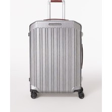 Piquadro Antrasit Unisex 46X69X27 cm Orta Boy Çekçekli Sert Valiz BV4427PQLM