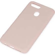Newface Oppo A12 Kılıf Nano Içi Kadife  Silikon - Pudra 11