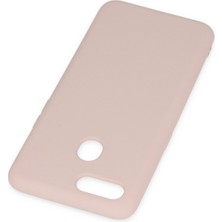 Newface Oppo A12 Kılıf Nano Içi Kadife  Silikon - Pudra 11