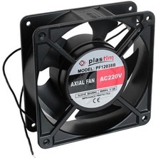 PLASTİM 220V Ac – 120X120X38 Mm Bilezikli Aksiyel Fan