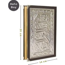 Sandıklı Kanatlı Kaplama Gümüş Kur'an-I Kerim (Hafız Boy)