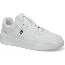 U.S. Polo Assn. Lee Beyaz Erkek Sneaker Spor Ayakkabı Hafif ve Esnek Günlük Kullanım İçin İdeal