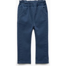 Koton Beli Lastikli Cep Detaylı Pamuklu Pantolon