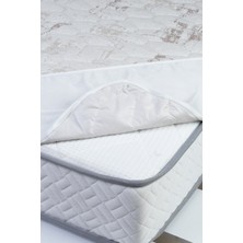 Maison Aura Brüksel Fitted Organik Sıvı Geçirmez Yatak Pedi Alez
