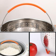 Lianghao Shopb 4l Tarzı 1.l Instant Tencere Için 304 Paslanmaz Çelik Buhar Sepeti Instant Pot Aksesuarları (Yurt Dışından)