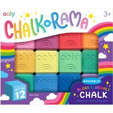 Ooly  Klasik Renkler Ooly Chalk-O-Rama 12’li Dış Mekan Tebeşiri