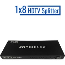 Technozi  8 Port HDMI Çoklayıcı Splitter Switch Çoğaltıcı Çoklu Ekran