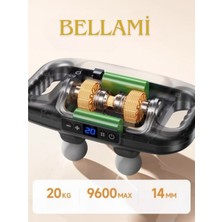 Ultra Güçlü Motor 4 Başlıklı Fascial Gun Masaj aleti