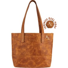 İstanbul Twingold Twingold Kişiye Özel  Deri Tote Bag