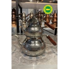 Bakır Jumbo Çaydanlık Petek Işleme Gri Döküm Emzik