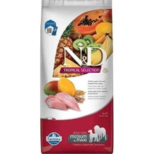 N&d Tropical Selection Tavuklu ve Tropical Meyveli Orta ve Büyük Irk Yetişkin Köpek Maması 10 kg