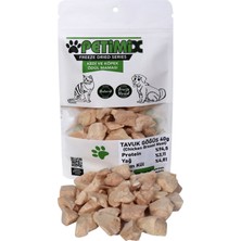 Petimix Freeze Dry Tavuk Göğüs 40 gr Kedi ve Köpek Ödül Maması
