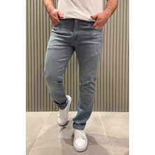 Mishar İtalia Erkek Likralı Jean Kot Pantolon