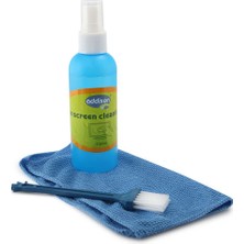 Addison 300782 100ML Sprey + Fiber Bez+Fırça LCD Ekran Temizleme Seti