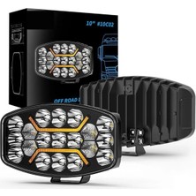 240W  Offroad 12-24 Volt Oval Spot Far Oto Çalışma Lambası Atv Traktör