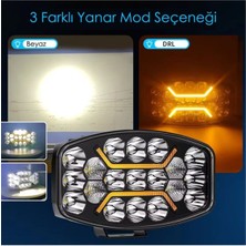 240W  Offroad 12-24 Volt Oval Spot Far Oto Çalışma Lambası Atv Traktör
