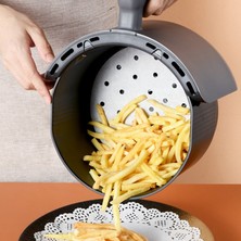Lianghao Shopb G506043 Stili Mutfak Için Kullanışlı Buharlı Steamer Linerler Premium Delikli Odun Hamuru Kağıtları Non-Stick Buhar Sepeti Mat Fırın Araçları (Yurt Dışından)