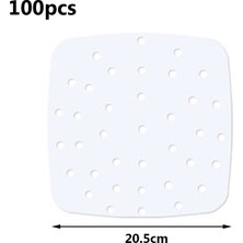 Lianghao Shopb 20 cm Kahverengi-S Stili Inç Hava Fritözü Buharlı Pişirme Kağıtları Premium Delikli Ahşap Hamuru Kağıtları Yapışmaz Buhar Sepeti Mat Pişirme Pişirme Araçları (Yurt Dışından)