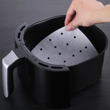 Lianghao Shopb 20 cm Kahverengi-S Stili Inç Hava Fritözü Buharlı Pişirme Kağıtları Premium Delikli Ahşap Hamuru Kağıtları Yapışmaz Buhar Sepeti Mat Pişirme Pişirme Araçları (Yurt Dışından)