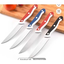 Çok Keskin Bıçak, kesme tarafı çelik, Mutfak Bıçağı, Çok Renkli 23CM