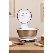 smeg 50's Style Retro Pastel Mavi Analog Mutfak Tartısı KSF01PBWW