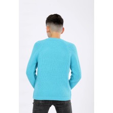 Kurgan Tekstil Erkek Çocuk Regular Fit Basic Triko Kazak (4-13) Yaş
