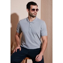 Buratti % 100 Pamuk Regular Fit Düğmeli Polo Yaka T Shirt Erkek POLO YAKA T SHİRT 5902127