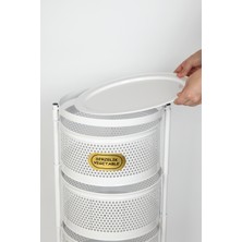 Merisa Home Salda 5 Bölmeli Sebzelik D-6004W Beyaz