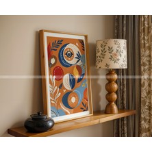 Tontilika Canlı Renkler Ahşap Çerçeveli 2'li Tablo Seti - 21 x 30