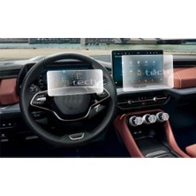 Skoda Kodiaq 13 Inç Navigasyon Dijital Gösterge ve Klima Iç Ekran Uyumlu Nano Ekran Koruyucu 3lü Set
