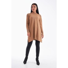 Düğme Detaylı Vanezya Tunik